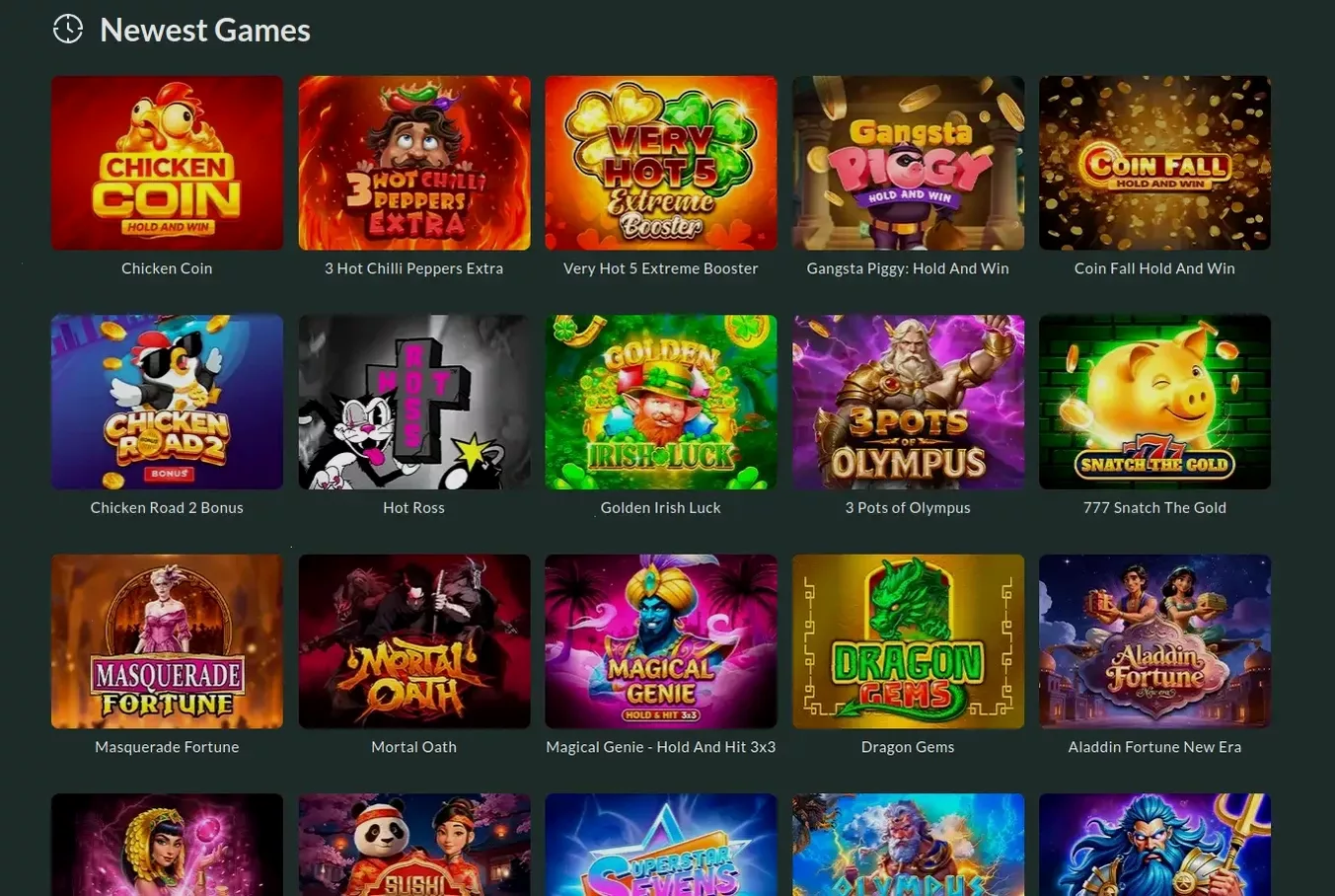 Honey Money casino интерфейс